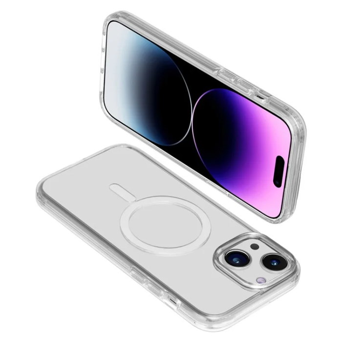 A-One Brand - iPhone 15 Mobilskal MagSafe - Transparent