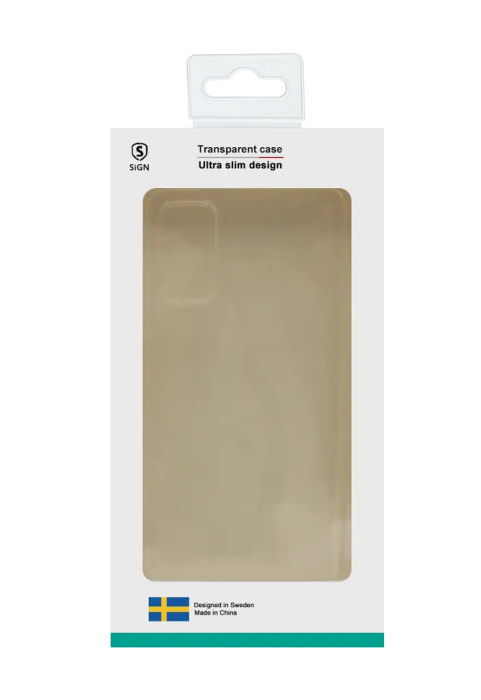 SiGN - SiGN Ultra Slim Skal för Galaxy A52s/A52 5G/A52 4G - Transparent