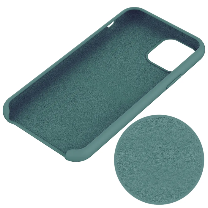 SiGN - SiGN iPhone 12 mini Skal Liquid Silicone - Mynta