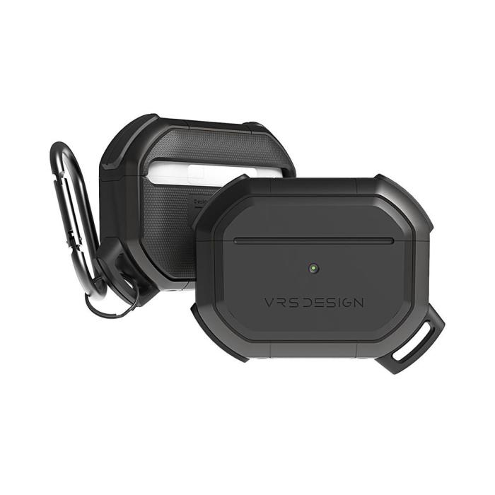 UTGATT1 - VRS DESIGN | Active Skal Apple Airpods Pro - Metal Black