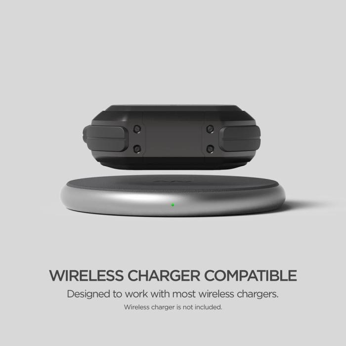 UTGATT1 - VRS DESIGN | Active Skal Apple Airpods Pro - Metal Black