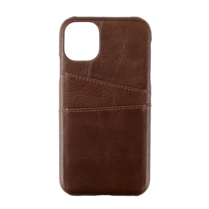 Onsala Collection - Onsala Collection Mobilskal Skinn iPhone 11 - Brun
