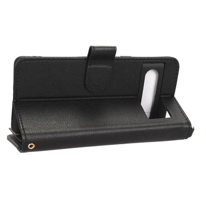 A-One Brand - Google Pixel 7 Pro Plånboksfodral Flip Zipper - Svart