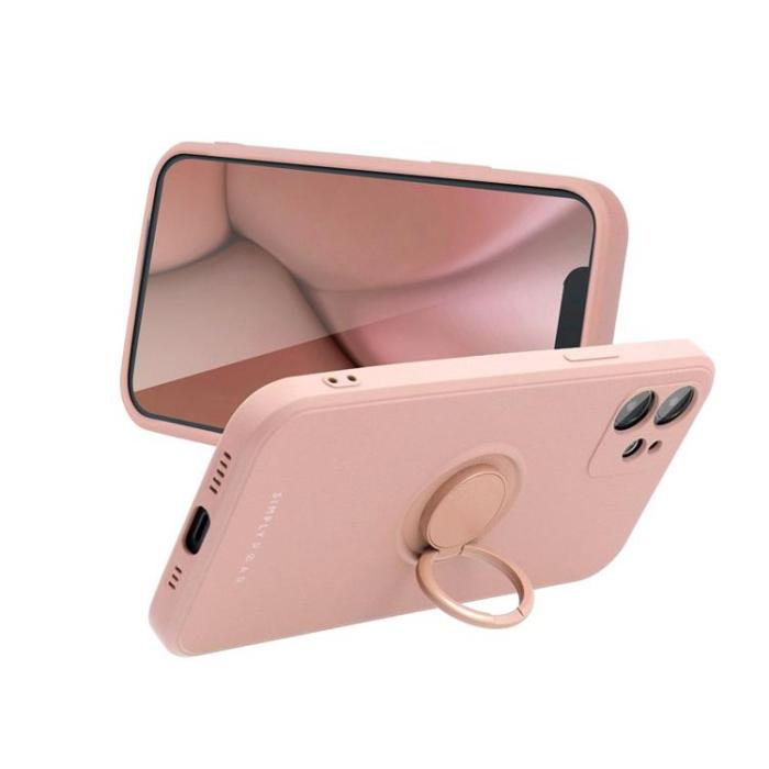 Roar - Roar Galaxy A15 4G/5G Mobilskal Ringhållare Amber - Rosa