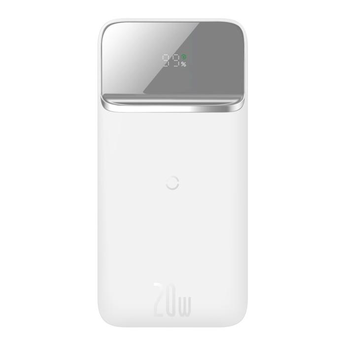 BASEUS - BASEUS Magnetic Magsafe Trådlös Powerbank 20W 10000mAh - Vit