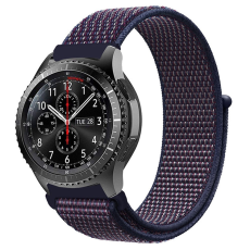 KALEBOL - Kalebol Galaxy Watch 6/6 Classic Armband Nylon Loop - Blå