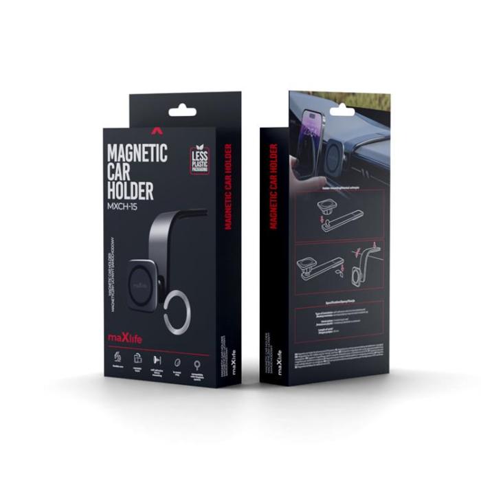 Maxlife - Maxlife Bilhållare MXCH-15 Magnetic - Svart