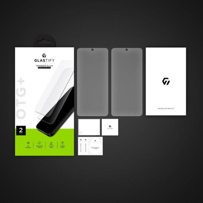 UTGATT - Glastify [2-PACK] Xiaomi 12T/12T Pro Härdat Glas Skärmskydd - Clear