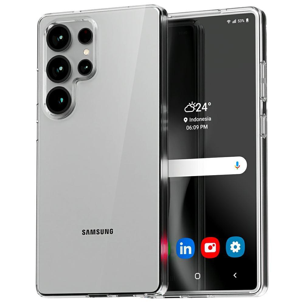 Mercury Mobilskal till Galaxy S25 Ultra Jelly - Transparent