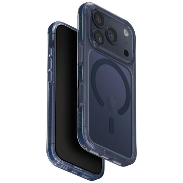 UNIQ - UNIQ iPhone 17 Pro Mobilskal MagSafe Combat - Blå
