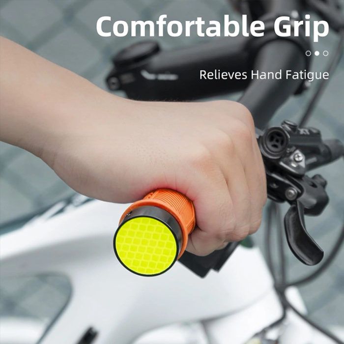 Rockbros - Rockbros Bicycle Greppar Med Reflector - Orange