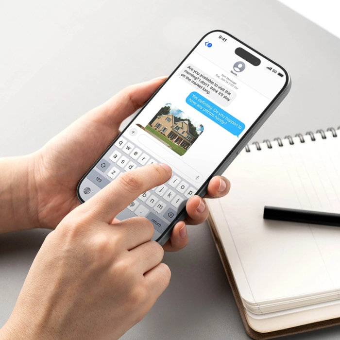 Ringke - Ringke iPhone 17 Pro Härdat Glas Skärmskydd Easy Slide Anti Reflective - Clear