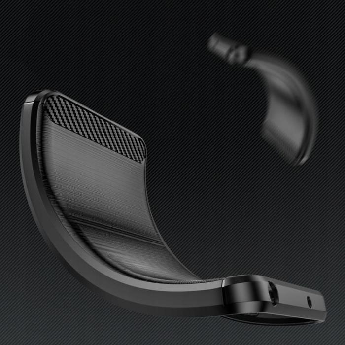 Tech-Protect - Tech-Protect Galaxy M33 5G Skal TPU Carbon - Svart