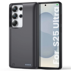 A-One Brand - Galaxy S25 Ultra Batteriskal 10000mAh Portable - Svart