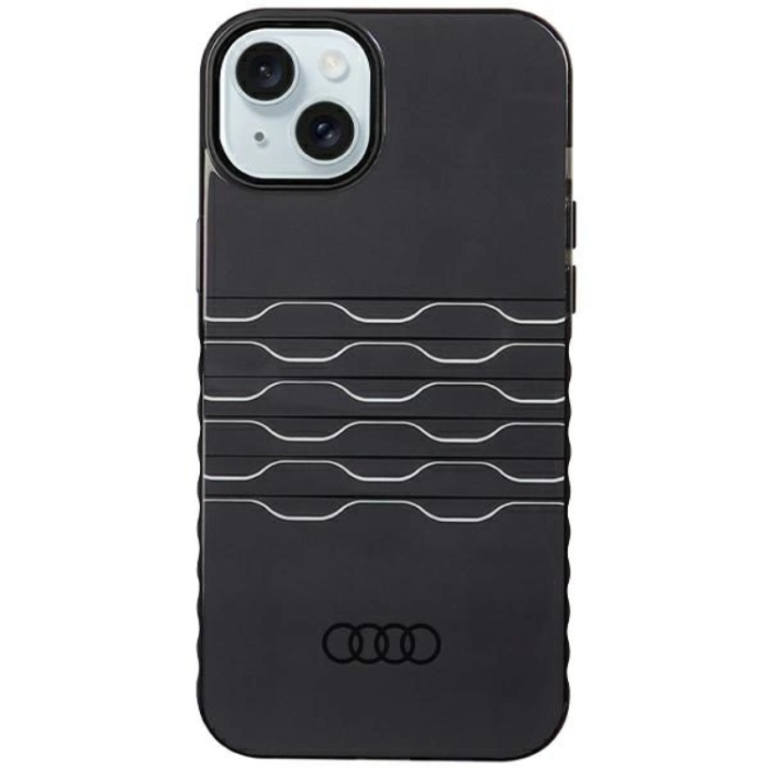 Audi - Audi iPhone 15/14 Plus Mobilskal Magsafe IML - Svart