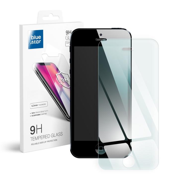 Blue Star - Blue Star Härdat Glas Skärmskydd till Apple iPhone 5/5S