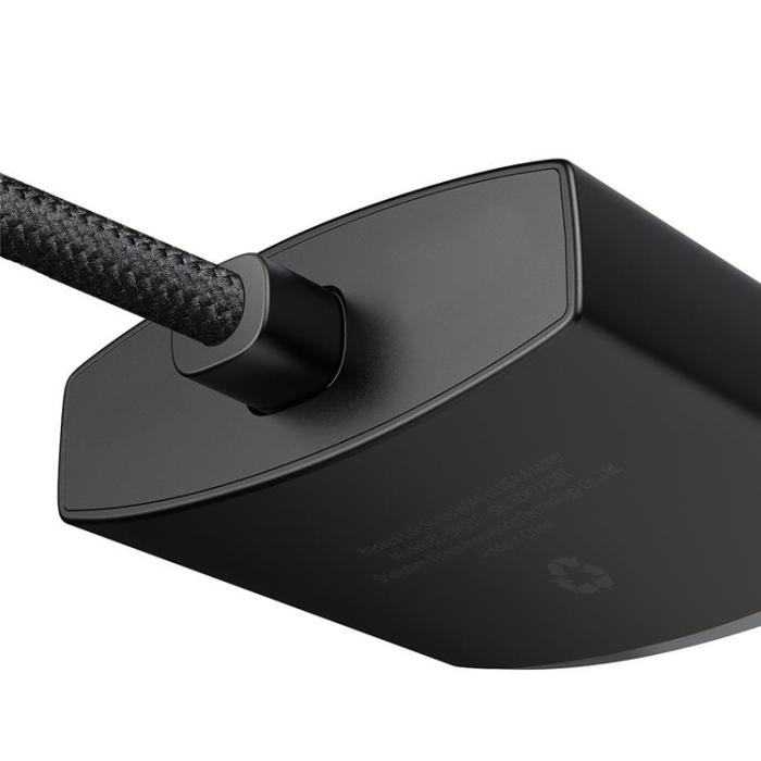 BASEUS - Baseus Adapter HDMI Till VGA Micro USB - Svart