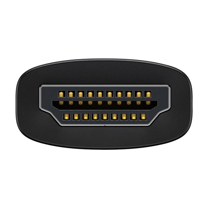BASEUS - Baseus Adapter HDMI Till VGA Micro USB - Svart