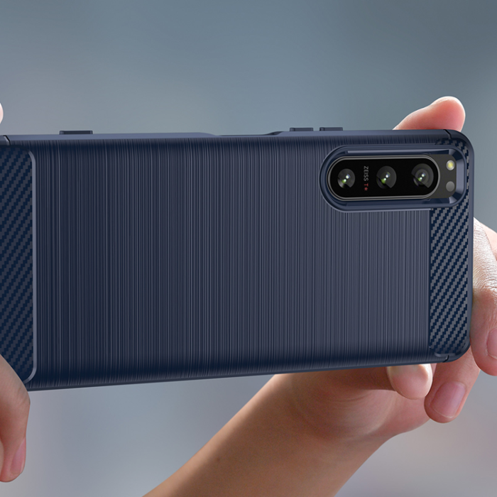 OEM - Xiaomi Poco F4 5G Skal Thunder Silicone Armor - Blå