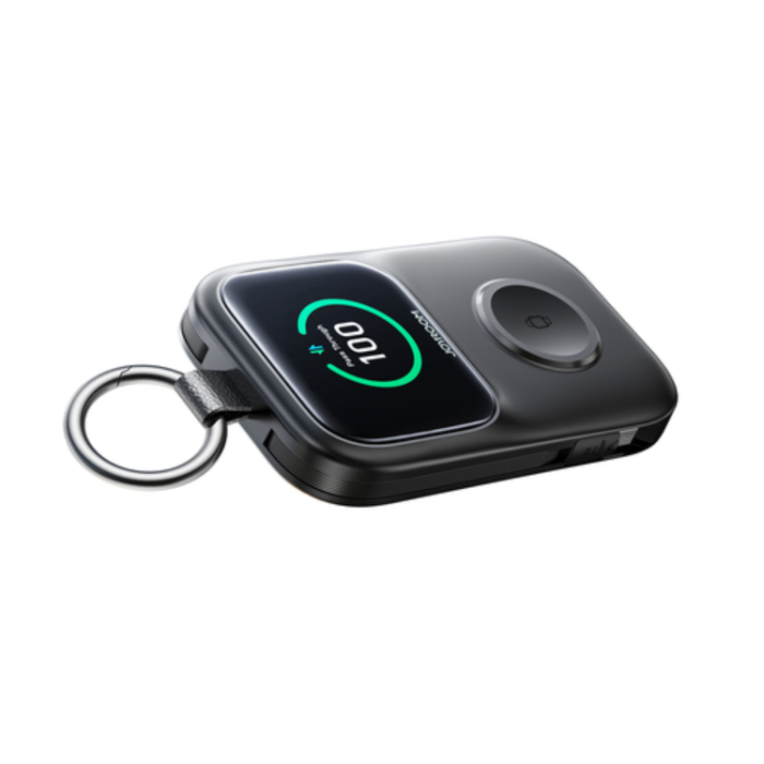 Joyroom - Joyroom Powerbank 5000mAh JR-W19 med 5W Trådlös Klockladdning - Svart