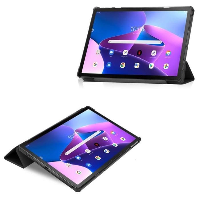 Tech-Protect - Lenovo Tab M10 Plus Gen 3 10.6 Fodral Smart - Svart
