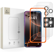 Tech-Protect - [3-Pack] Tech-Protect iPhone 16 Pro/17 Pro Härdat Glas Skärmskydd