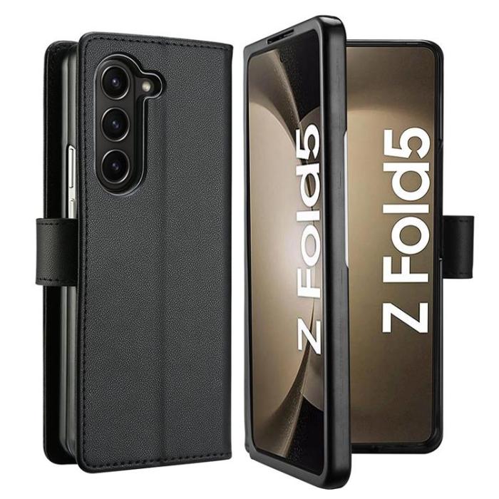 UTGATT - Tech-Protect Galaxy Z Fold 5 Plånboksfodral - Svart