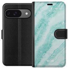 iSecrets - Pl&aring;nboksfodral till Google Pixel 9 Pro med Mint Marble