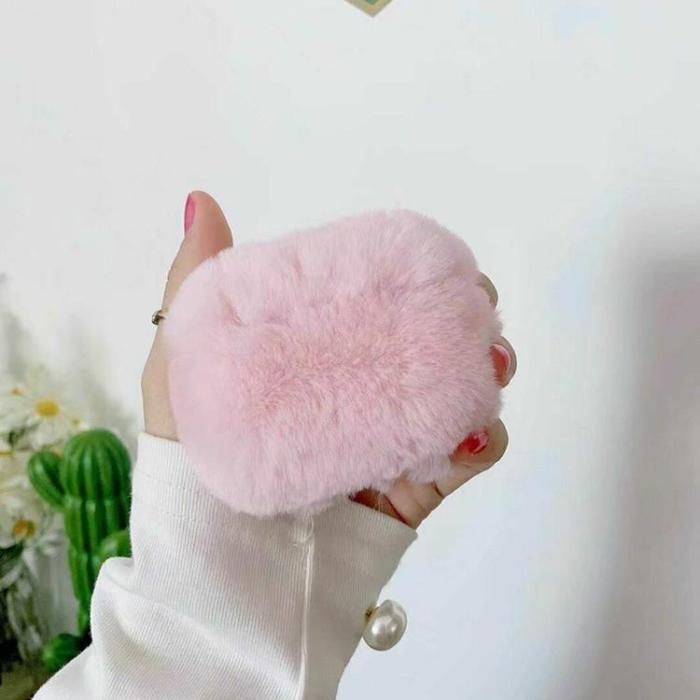 OEM - Fluffigt skal till Apple Airpods 3 - Rosa