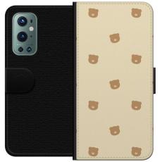 iSecrets - Pl&aring;nboksfodral till OnePlus 9 Pro med Bj&ouml;rnm&ouml;nster