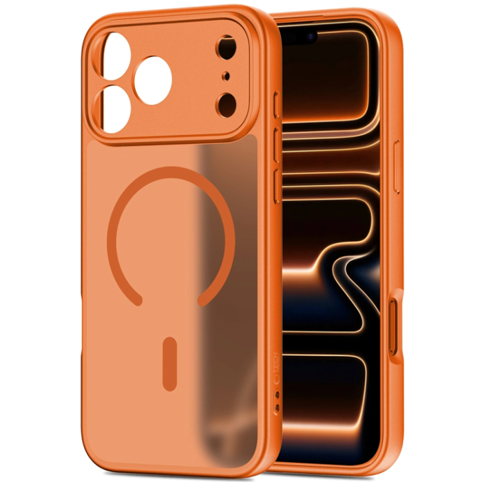 Tech-Protect - Tech-Protect iPhone 17 Pro Mobilskal Magsafe Basic - Cosmic Orange