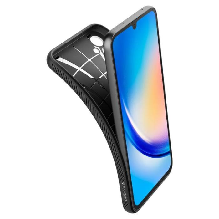 Spigen - Spigen Galaxy A54 5G Mobilskal Liquid Air - Matte Svart