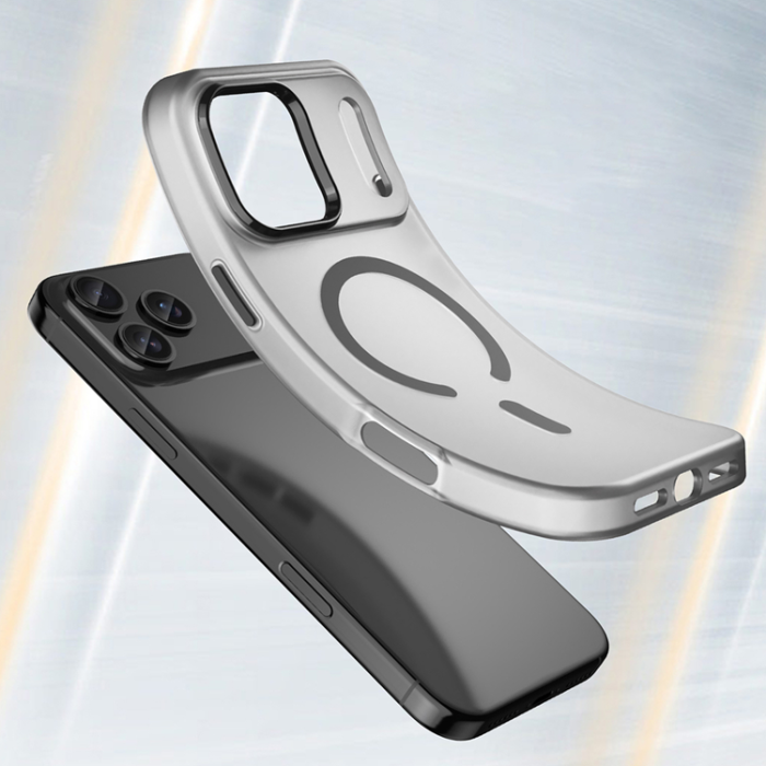 A-One Brand - iPhone 17 Pro Mobilskal MagSafe Abrasive - Matte Svart