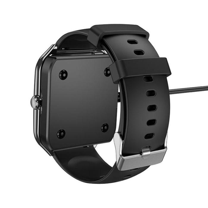 Hoco - Hoco Laddkabel för Smartwatch 0.6 m Y28 - Svart