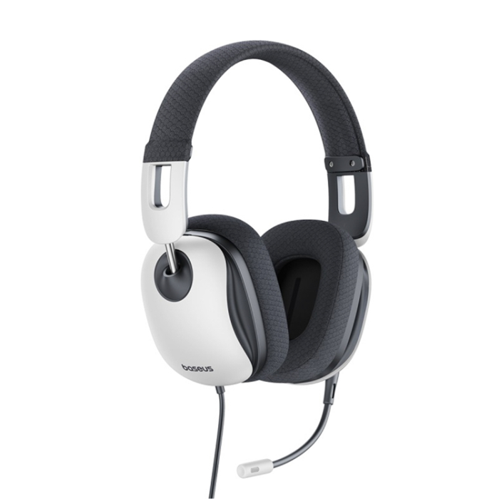 BASEUS - Baseus Trådbundna Over-Ear-Spelhörlurar GoPlay 1 Max - Vit/Svart