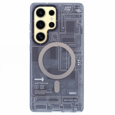 YOUNGKIT - YOUNGKIT Galaxy S25 Ultra Mobilskal MagSafe IMD Circuit - Svart