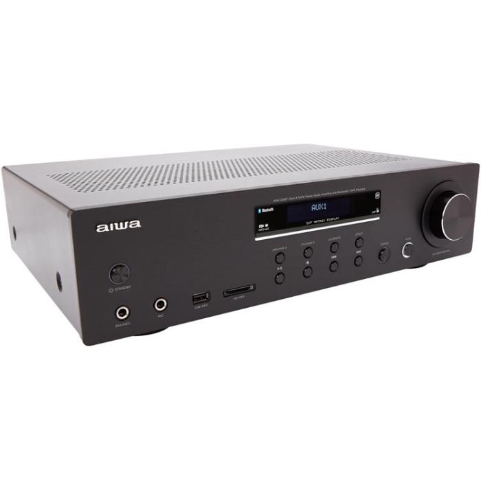 AIWA - Aiwa Förstärkare med Bluetooth 2 x 60 Watt RMS - Svart