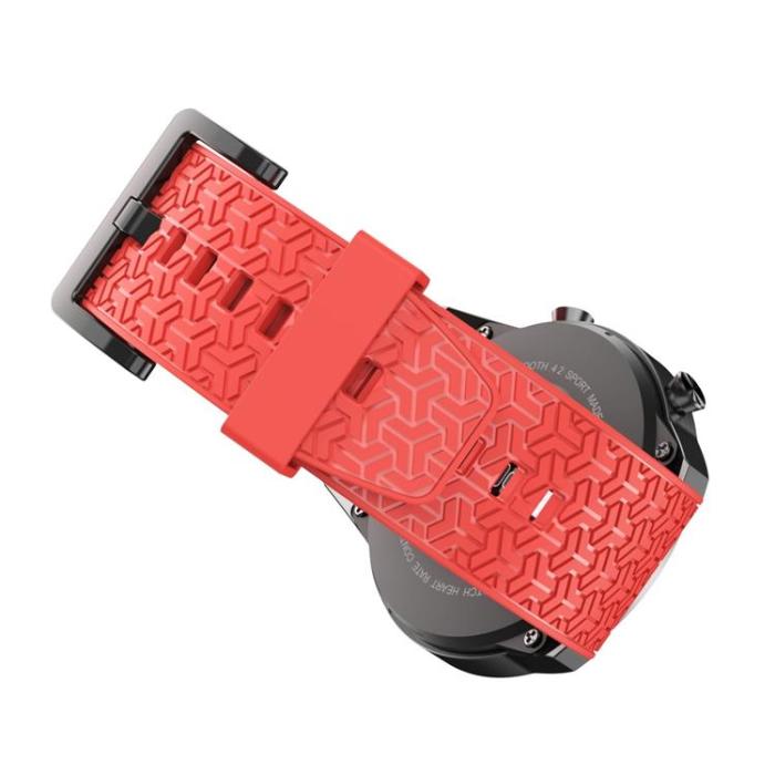 OEM - Galaxy Watch (46mm) Armband Strap Y - Röd