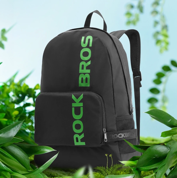 Rockbros - Rockbros H10-BK Sport Hopfällbar Ryggsäck 18 L - Svart