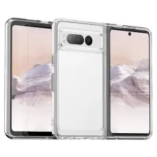 OEM - Google Pixel Fold Mobilskal Anti-Scratch TPU + Acrylic - Transparent