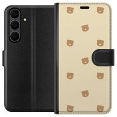 iSecrets - Plånboksfodral till Samsung Galaxy S25 FE med Björnmönster