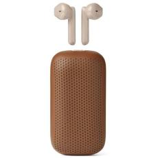Lexon - Lexon In-Ear H&ouml;rlurar Bluetooth Speakerbuds LA127C - Camel