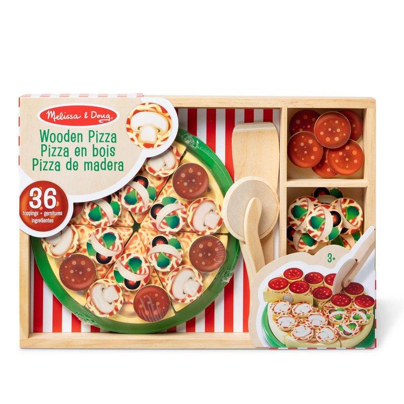 MND Food Play Wooden Pizza