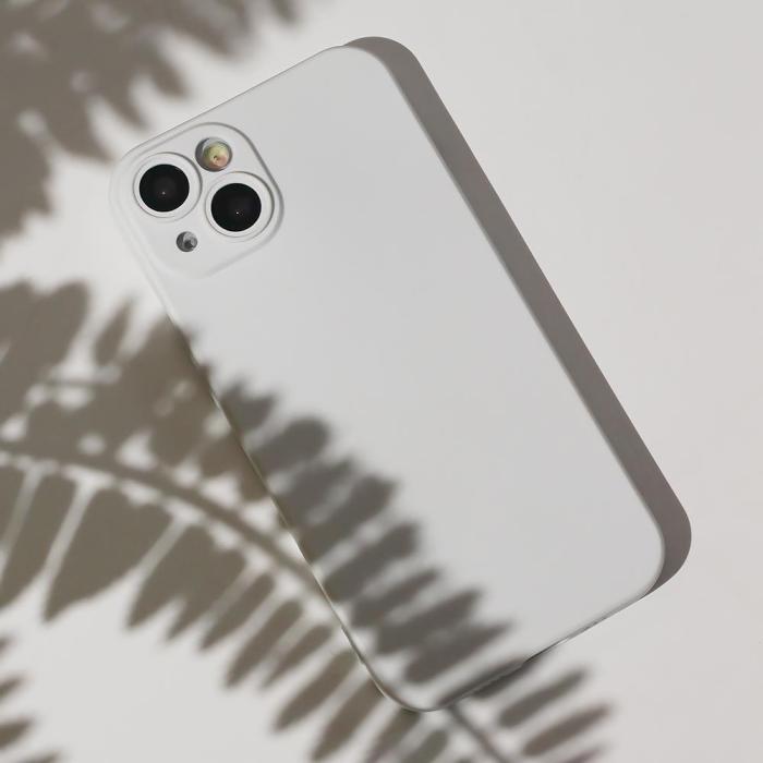 OEM - iPhone 13 Pro TPU Skal Stöttåligt Matt Vit