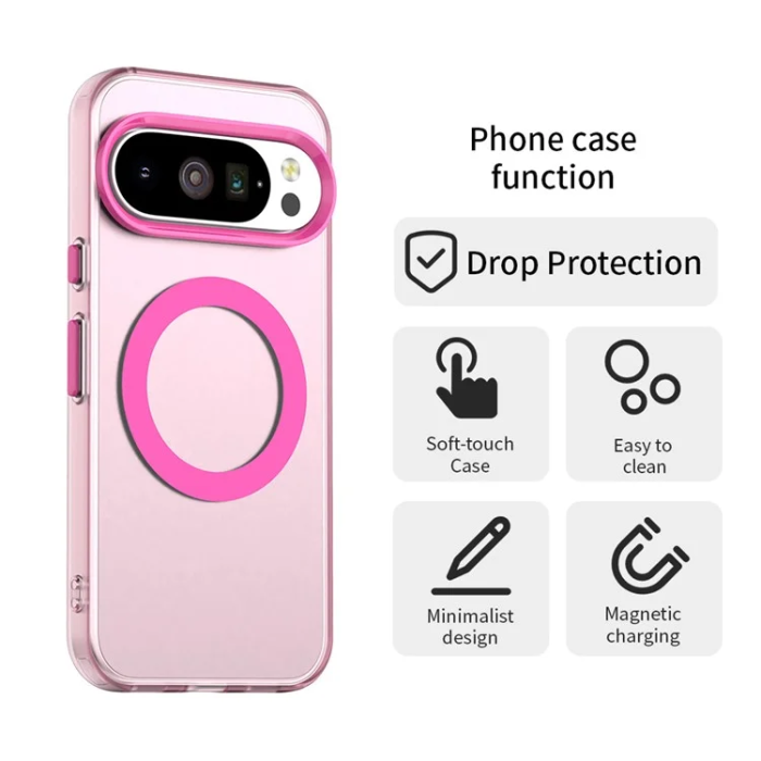 A-One Brand - Google Pixel 10/10 Pro Mobilskal Anti Drop - Röd