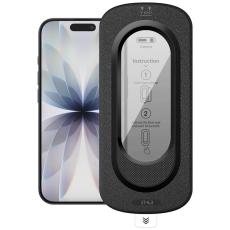 A-One Brand - H&auml;rdat glas Sk&auml;rmskydd F&ouml;r Apple iPhone 17 Anti-Spy med Installationsverktyg