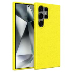 OEM - Mobilskal f&ouml;r Samsung Galaxy S26 Ultra Biologiskt nedbrytbar TPU - Gul