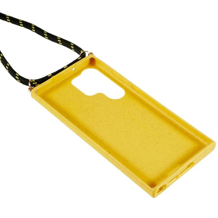 OEM - Mobilskal för Samsung Galaxy S26 Ultra Biologiskt nedbrytbar TPU - Gul