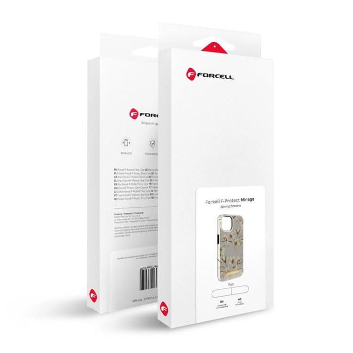 Forcell - Forcell iPhone 14 Plus Mobilskal Magsafe Mirage - Spring Flowers
