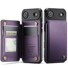 Caseme - CASEME C22 iPhone Air Fodral med RFID-Skydd Lila